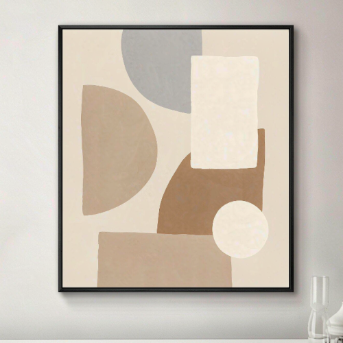 Minimalist geometric art